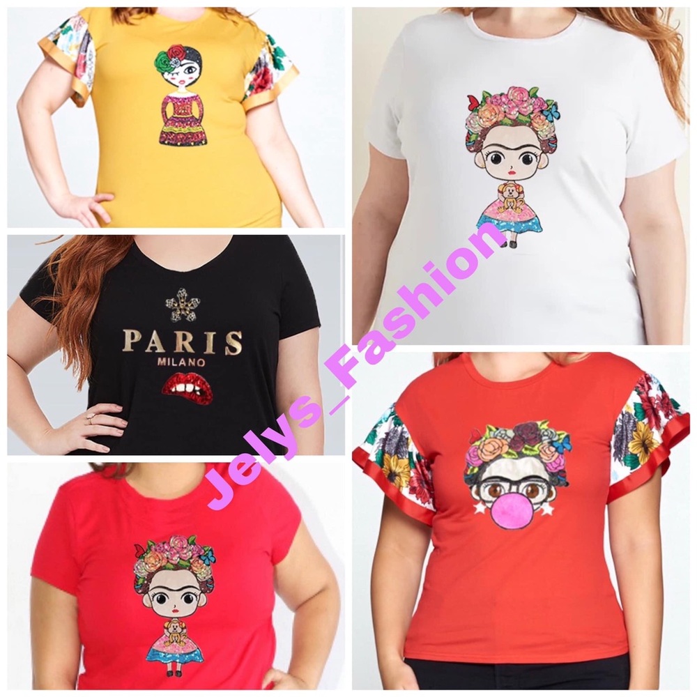 Frida plus size shirts